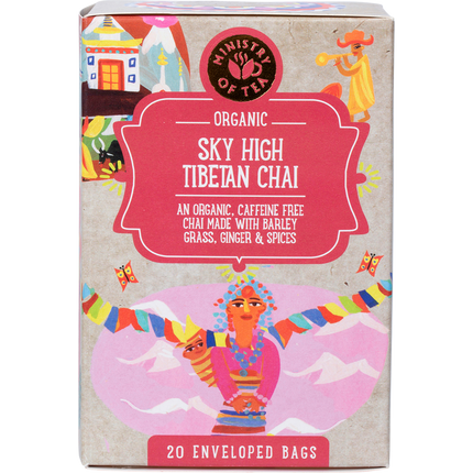 Organic Sky High Tibetan Chai Tea Bags