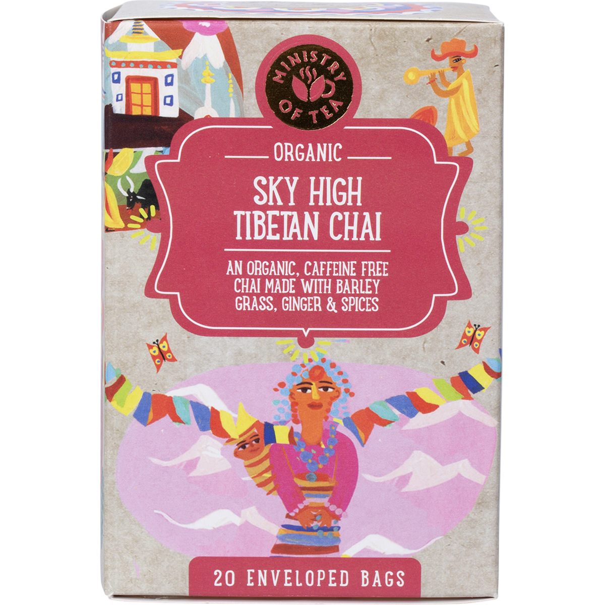 Organic Sky High Tibetan Chai Tea Bags