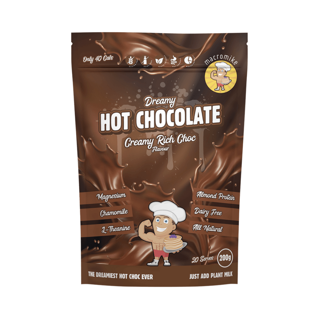 Macro Mike Dreamy Hot Chocolate Creamy Rich Choc 200g