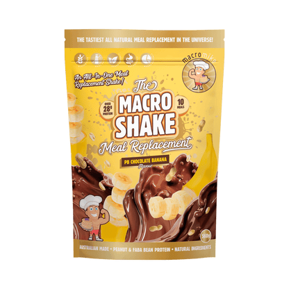Macro Mike The Macro Shake Meal Replacement PB Chocolate Banana 560g