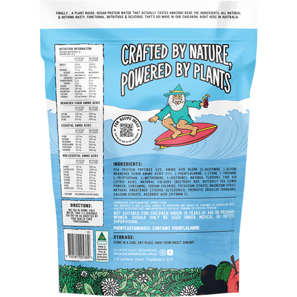Macro Mike Apple Blackcurrant Plant Protein Water vegan protein hydration drink product package