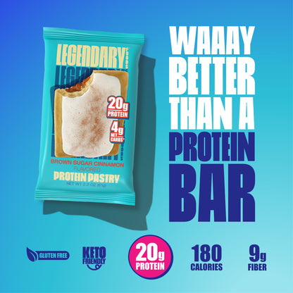 Legendary Foods Protein Pastry - Brown Sugar Cinnamon
