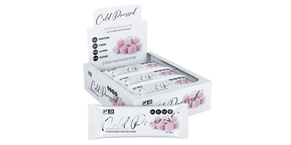 Fibre Boost Cold Pressed Marshmallow flavoured Protein Bar