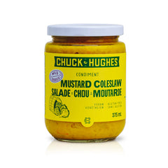 Chuck Hughes spicy mustard coleslaw 375ml jar