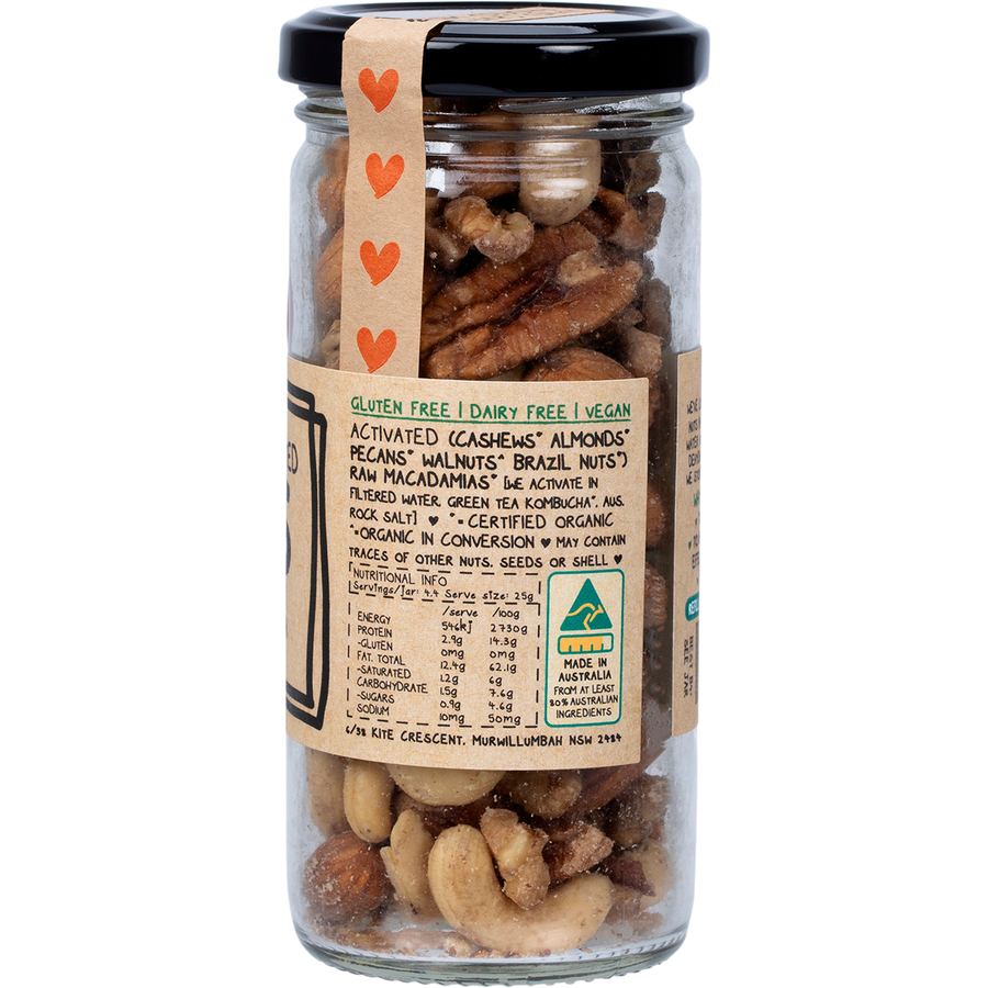 Mindful Foods mixed nuts organic and activated blend