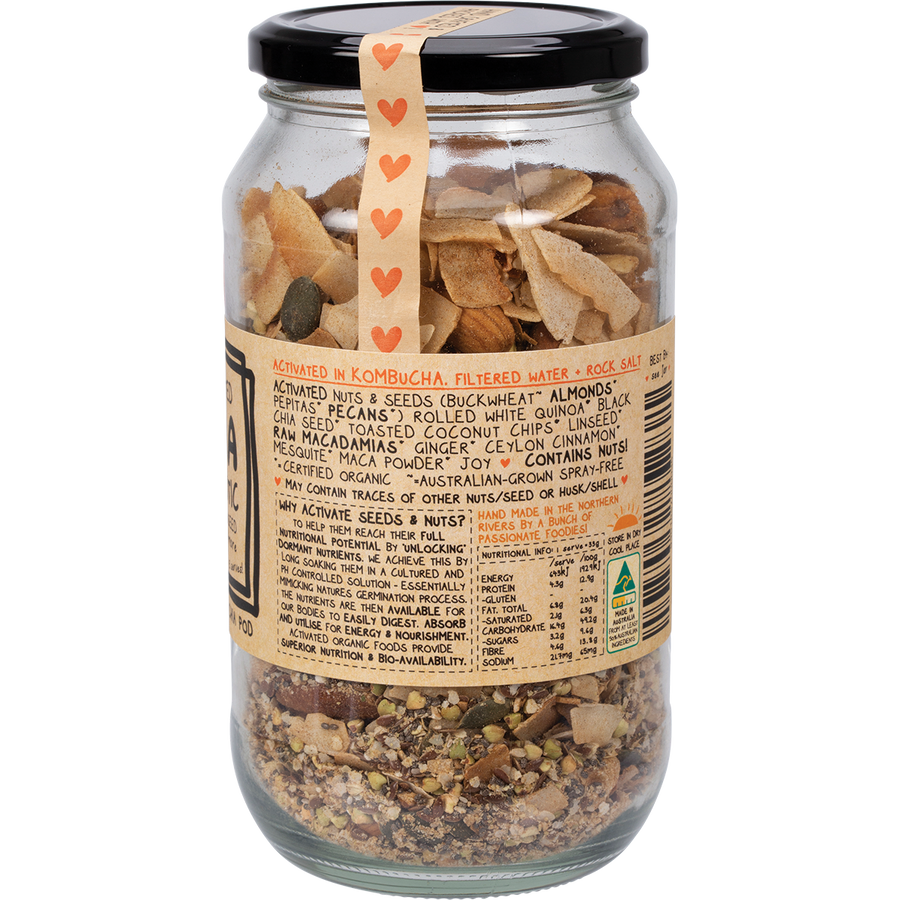 Mindful Foods Birchia paleo prebiotic granola organic gut friendly granola