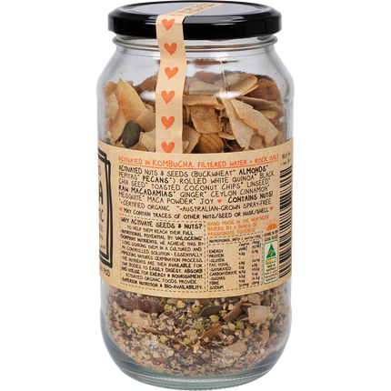 Mindful Foods Birchia paleo prebiotic granola organic gut friendly granola