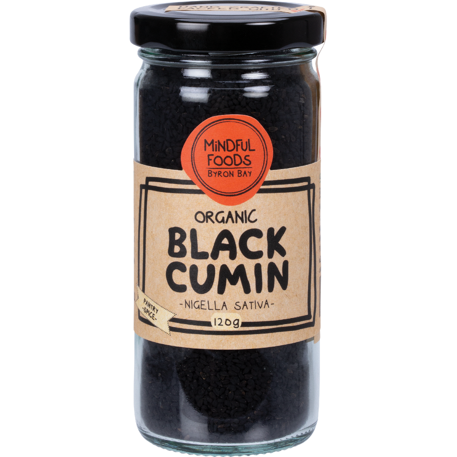 Mindful Foods black cumin organic nutrient rich cumin seeds