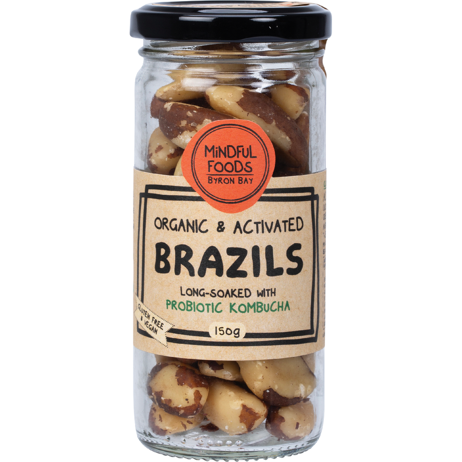 Mindful Foods Brazil nuts organic activated Brazil nuts healthy snack