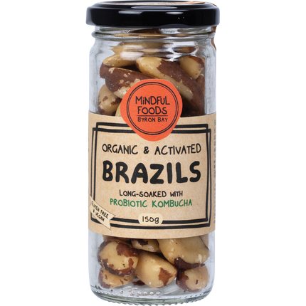 Mindful Foods Brazil nuts organic activated Brazil nuts healthy snack