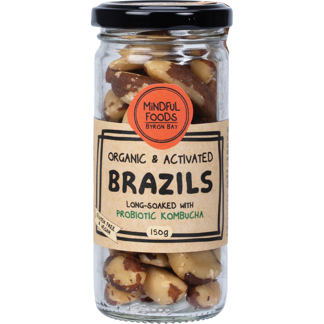 Mindful Foods Brazil nuts organic activated Brazil nuts healthy snack