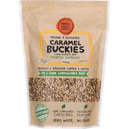 Mindful Foods Buckies caramel healthy superfood snack bites