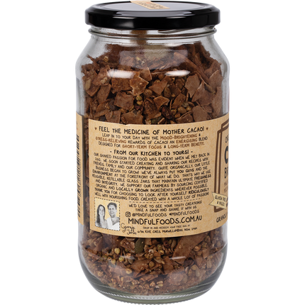 Mindful Foods cacao brain power granola organic superfood breakfast