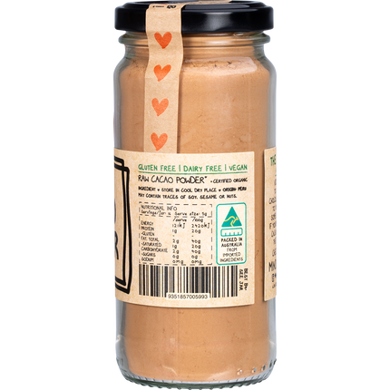 Mindful Foods cacao powder raw organic premium cacao for smoothies and baking