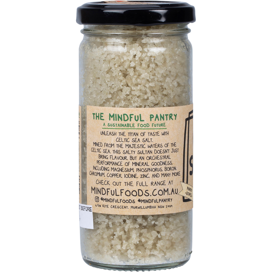 Mindful Foods Celtic sea salt premium natural sea salt for cooking