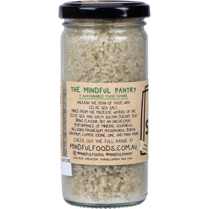 Mindful Foods Celtic sea salt premium natural sea salt for cooking