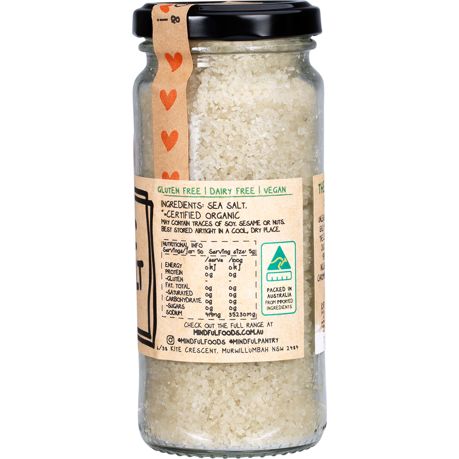 Mindful Foods Celtic sea salt traditional mineral sea salt seasoning