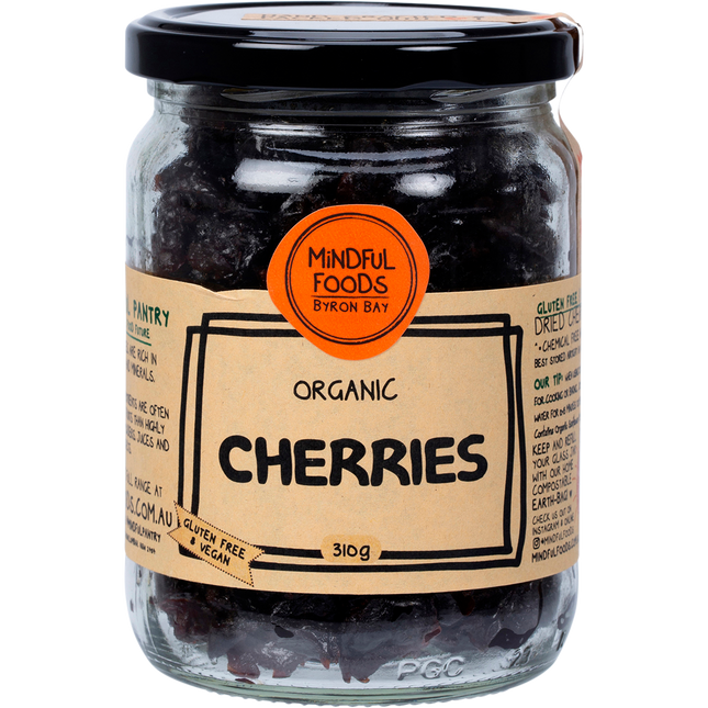 Mindful Foods organic cherries fresh antioxidant-rich superfruit