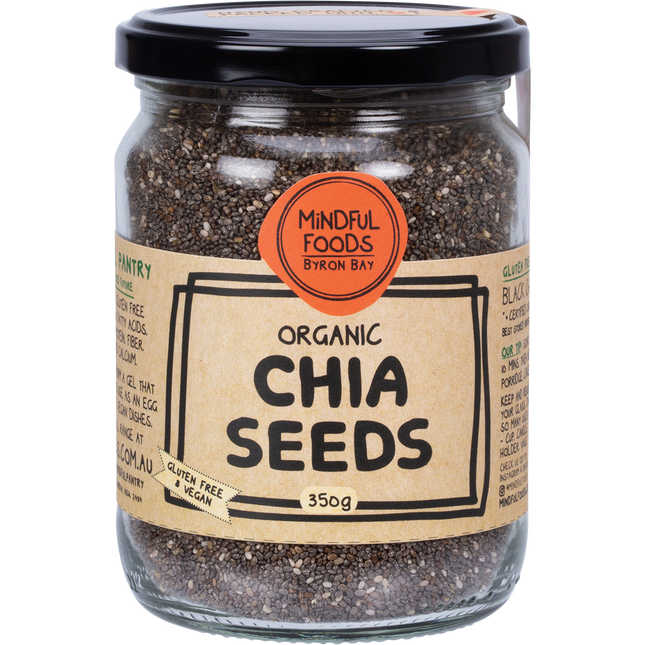 Mindful Foods chia seeds organic nutrient rich superfood seeds