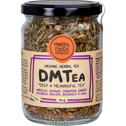 Mindful Foods DMTea organic herbal tea natural wellness herbal blend