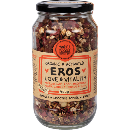 Mindful Foods Eros love and vitality granola organic activated granola