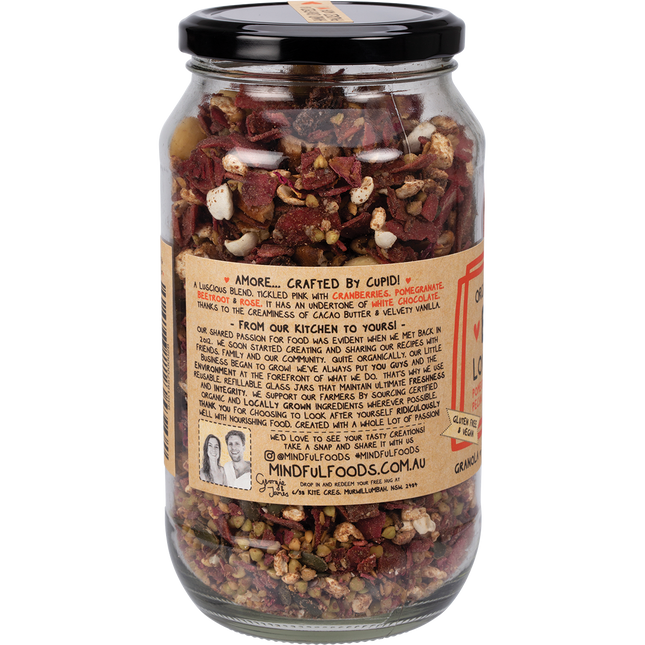 Mindful Foods Eros love and vitality granola organic breakfast granola