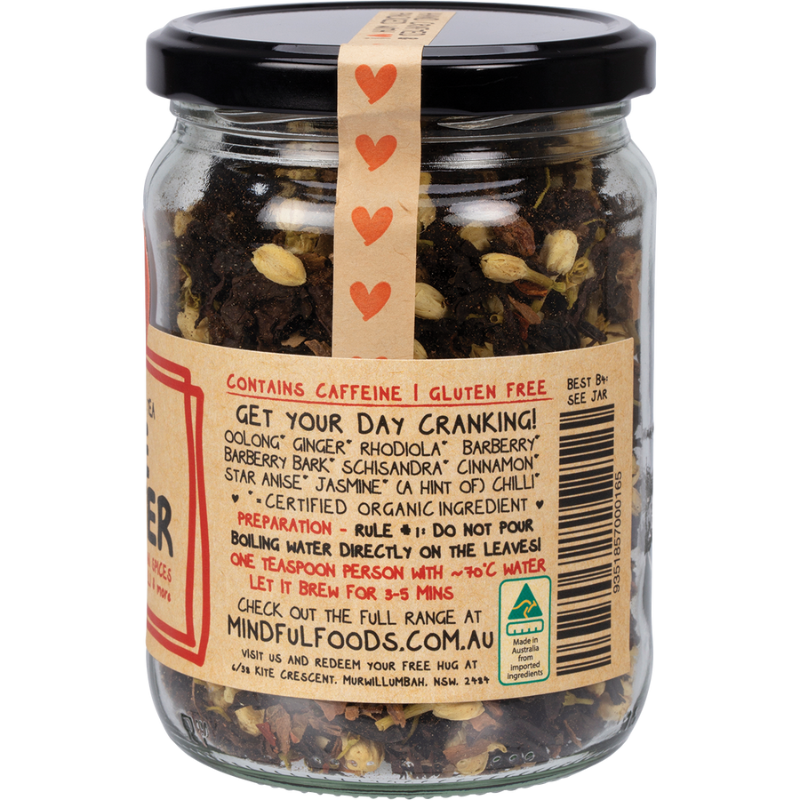Mindful Foods Fire Starter organic herbal tea natural digestive support blend