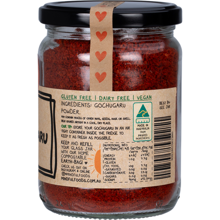 Mindful Foods gochugaru Korean chili flakes smoky spicy seasoning
