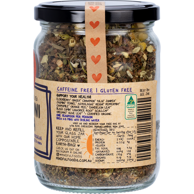 Mindful Foods Immuni-Tea organic herbal tea natural immune wellness tea