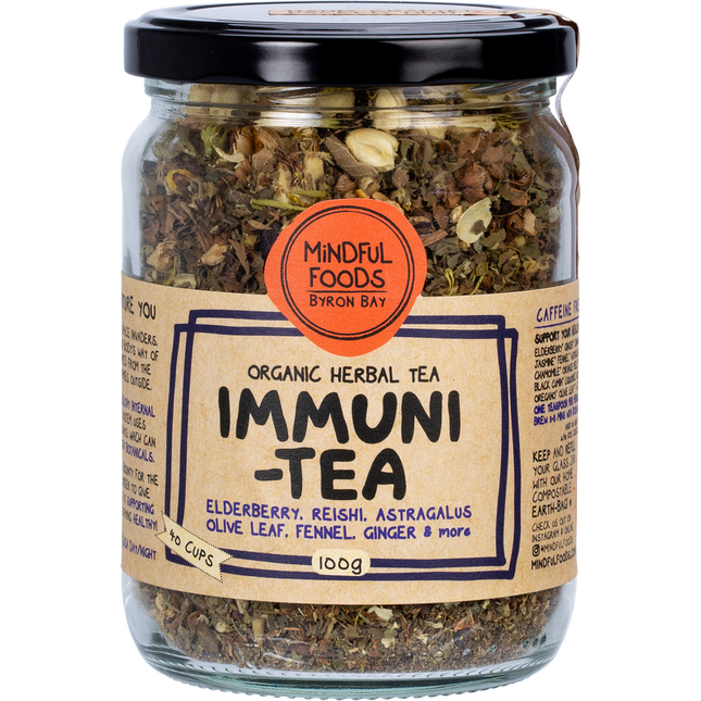 Mindful Foods Immuni-Tea organic herbal tea immune support blend