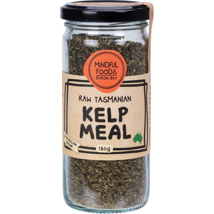 Mindful Foods kelp meal raw Tasmanian mineral rich seaweed powder