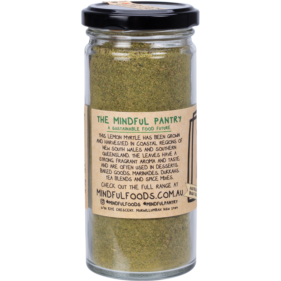 Mindful Foods lemon myrtle native Australian aromatic herb for tea