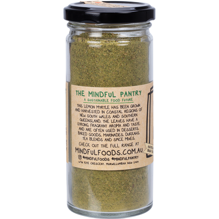 Mindful Foods lemon myrtle native Australian aromatic herb for tea