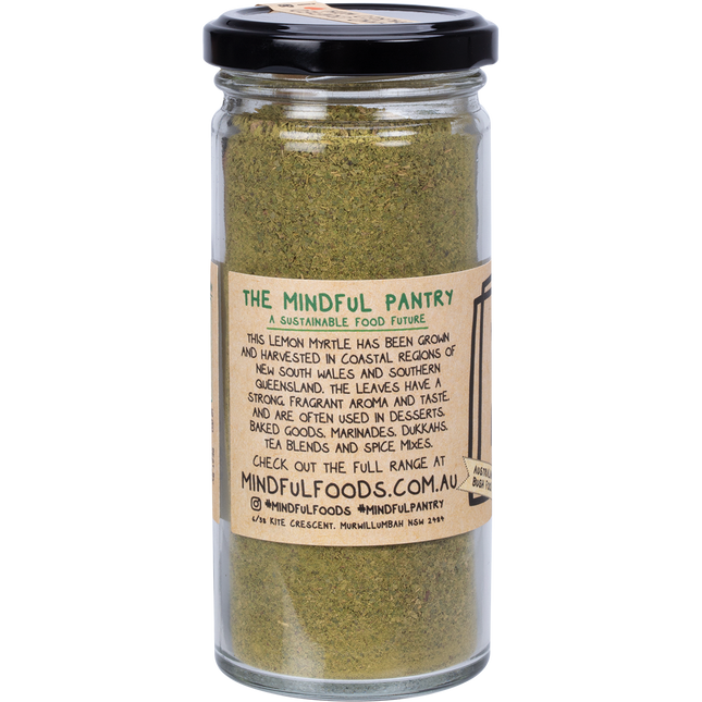 Mindful Foods lemon myrtle native Australian aromatic herb for tea