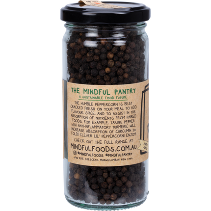 Mindful Foods black pepper organic aromatic seasoning spice