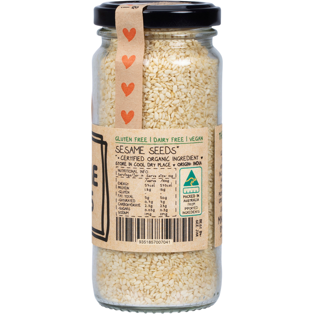 Mindful Foods organic sesame seeds healthy natural sesame seeds