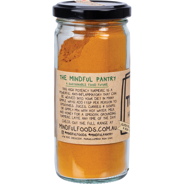 Mindful Foods turmeric organic antioxidant rich turmeric powder