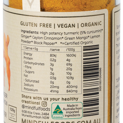 Mindful Foods Stardust anti inflammatory organic superfood nutrient powder