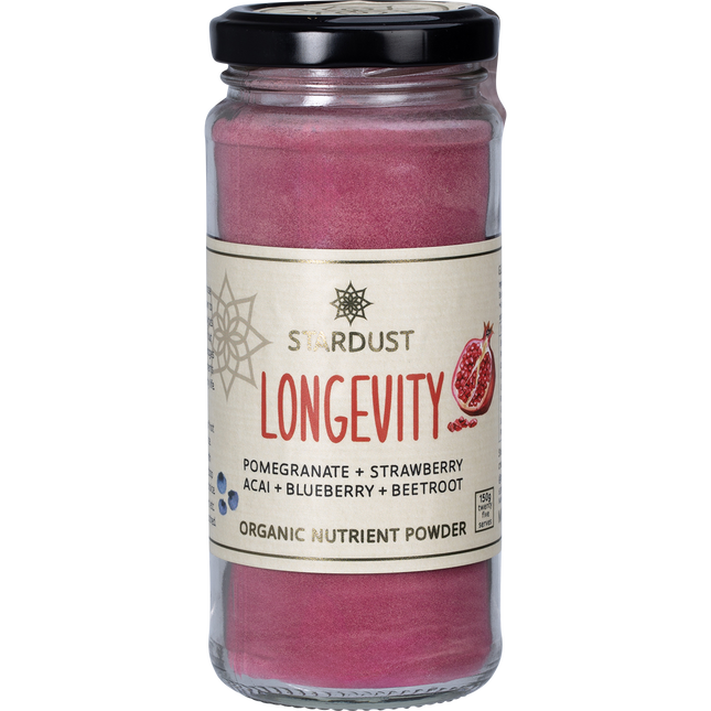 Mindful Foods Stardust longevity organic nutrient powder superfood blend