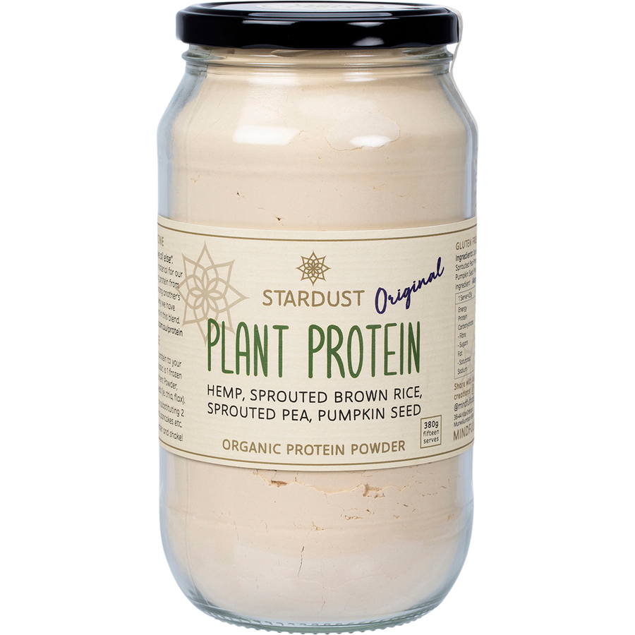 Mindful Foods Stardust original plant protein powder superfood protein blend