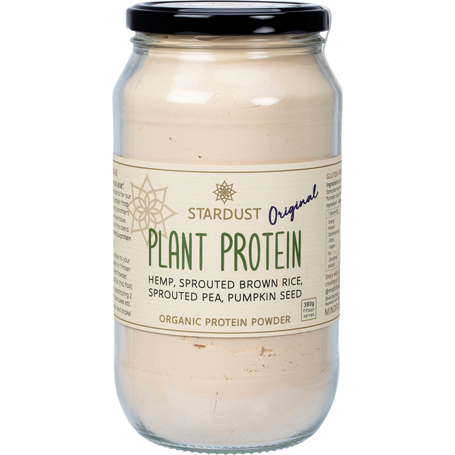 Mindful Foods Stardust original plant protein powder superfood protein blend