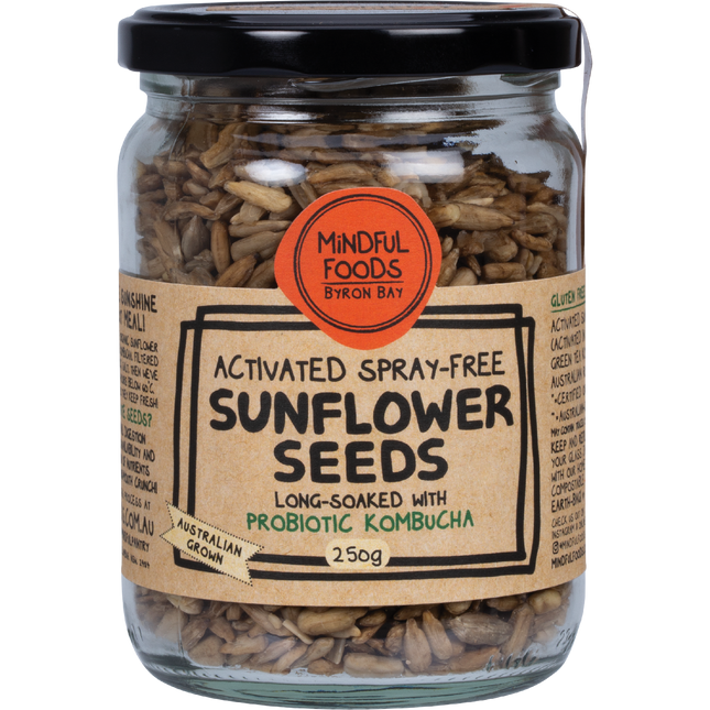 Mindful Foods sunflower seeds organic activated sunflower seeds healthy snack