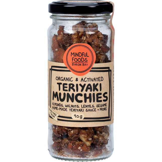 Mindful Foods teriyaki munchies organic activated savoury snack mix