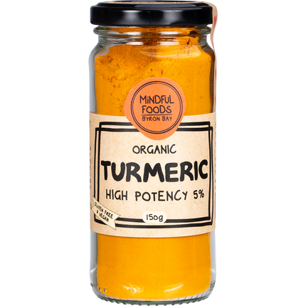 Mindful Foods turmeric organic golden superfood spice powder