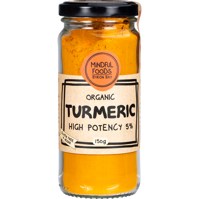 Mindful Foods turmeric organic golden superfood spice powder