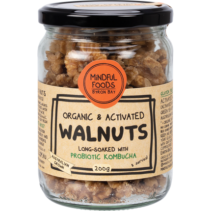Mindful Foods walnuts organic activated nutrient rich activated walnuts