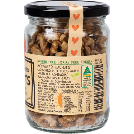 Mindful Foods walnuts organic activated premium walnuts healthy snack