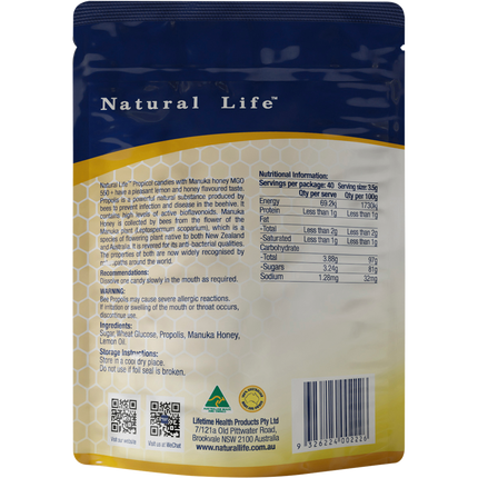 Propicol Propolis & Manuka Honey Candies