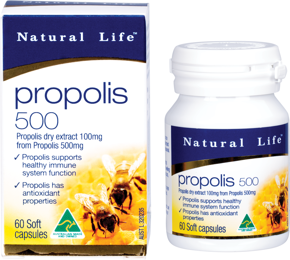 Propolis 500mg Capsules