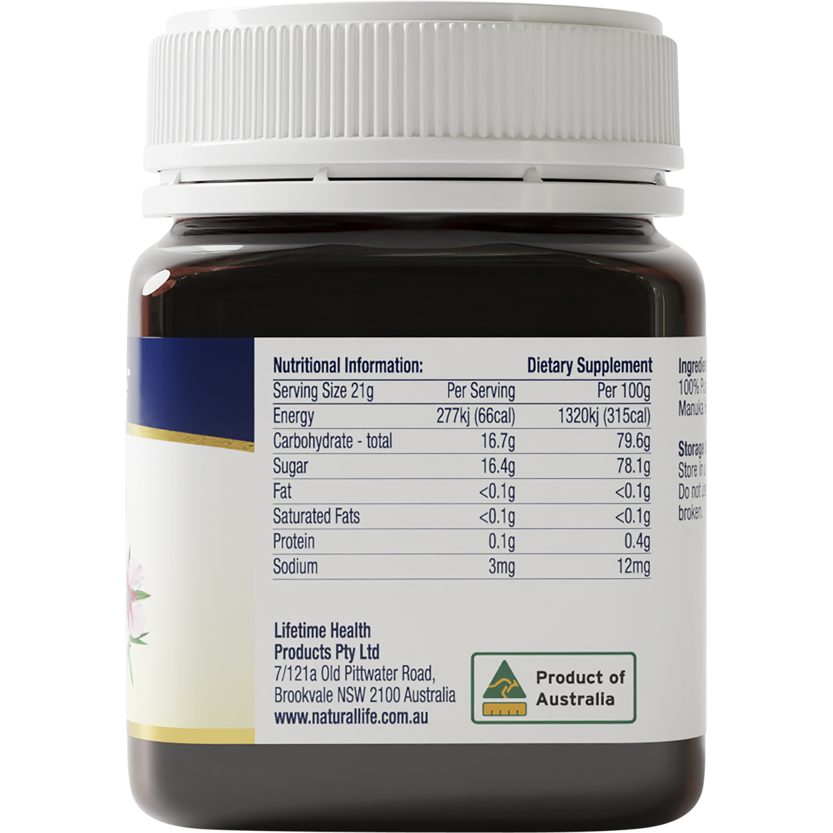 Manuka Honey MGO 800